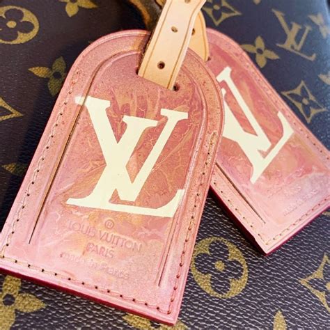 vintage louis vuitton luggage tag|louis vuitton luggage tag price.